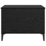 Mesa de Café Roble negro 60 x 44.5 x 45 cm Madera contrachapada
