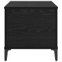 Mesa de Café Roble negro 60 x 44.5 x 45 cm Madera contrachapada