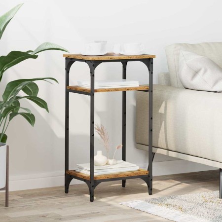 Mesa lateral Madera vieja 40 x 30 x 75 cm Madera contrachapada