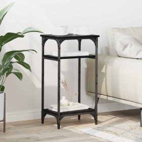 Mesa lateral Roble negro 40 x 30 x 75 cm Madera contrachapada en Mesas auxiliares | Comprar online en Foro24