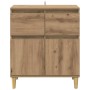 Vitrina Roble artesanal 60 x 35 x 70 cm Madera contrachapada