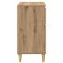 Vitrina Roble artesanal 60 x 35 x 70 cm Madera contrachapada
