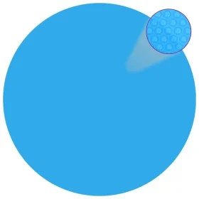 Round floating PE solar pool cover 250 cm blue by vidaXL, Pool covers - Ref: Foro24-90343, Price: 22,06 €, Discount: %