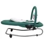 Hamaca mecedora para bebés de acero verde de vidaXL, Mecedoras y sillas para bebés - Ref: Foro24-10258, Precio: 95,00 €, Desc...