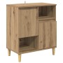 Vitrina Roble artisan 35 x 60 x 70 cm Madera contrachapada