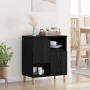 Vitrina Roble negro 35 x 60 x 70 cm Madera contrachapada