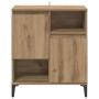 Vitrina Roble artisan 60 x 35 x 70 cm Madera contrachapada