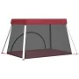Parque infantil para bebés con colchón tela lino rojo de vidaXL, Parques para bebés - Ref: Foro24-10305, Precio: 60,60 €, Des...
