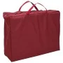 Parque infantil para bebés con colchón tela lino rojo de vidaXL, Parques para bebés - Ref: Foro24-10305, Precio: 60,60 €, Des...