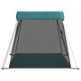 Babyspielplatz mit grüner Leinenstoffmatratze von vidaXL, Baby-Laufgitter - Ref: Foro24-10306, Preis: 67,81 €, Rabatt: %