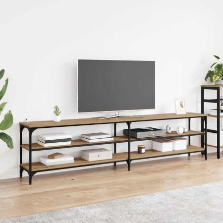 Gabinete de TV Roble artesanal 200 x 30 x 50 cm