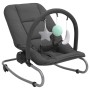 Anthrazitgrauer Babyschaukelstuhl aus Stahl von vidaXL, Schaukelstühle und Babystühle - Ref: Foro24-10248, Preis: 90,80 €, Ra...