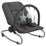 Rocking baby swing in anthracite gray steel by vidaXL, Rocking chairs and baby chairs - Ref: Foro24-10248, Price: 89,16 €, Di...