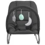 Hamaca mecedora para bebés de acero gris antracita de vidaXL, Mecedoras y sillas para bebés - Ref: Foro24-10248, Precio: 89,1...