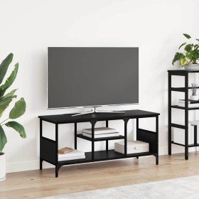 Gabinete de TV Roble Negro 100 x 35 x 45 cm en Muebles TV | Comprar online en Foro24