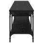 Gabinete de TV Roble Negro 201 x 35 x 45 cm