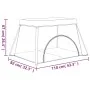 Playground for babies with navy blue linen fabric mattress by vidaXL, Baby Playpens - Ref: Foro24-10304, Price: 60,19 €, Disc...