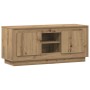 Gabinete de TV Roble artesanal 102 x 35 x 45 cm en Muebles TV | Comprar online en Foro24