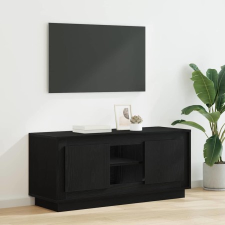 Gabinete de TV Roble Negro 102 x 35 x 45 cm en Muebles TV | Comprar online en Foro24