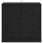 Vitrina Roble Negro 70 x 35,5 x 67,5 cm Madera contrachapada en Muebles TV | Comprar online en Foro24
