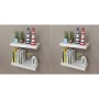 Wandregale 4 Einheiten weiß 40 cm von vidaXL, Regale und Regale - Ref: Foro24-275996, Preis: 54,58 €, Rabatt: %