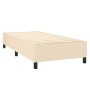 Boxspringbett mit cremefarbener Stoffmatratze 90x200 cm von vidaXL, Betten und Lattenroste - Ref: Foro24-3128098, Preis: 341,...