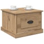 Mesa de Café Roble artisan 50 x 50 x 35 cm Madera contrachapada