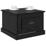 Mesa de Café Roble negro 50 x 50 x 35 cm Madera contrachapada