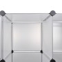 Modular wardrobe with 18 compartments white 37x146x180.5 cm by vidaXL, Wardrobes - Ref: Foro24-240502, Price: 114,55 €, Disco...