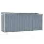 Garden shed with galvanized steel wall in gray, 118x382x178 cm. by vidaXL, Sheds - Ref: Foro24-316230, Price: 282,35 €, Disco...
