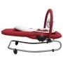 Baby-Schaukelhängematte aus rotem Stahl von vidaXL, Schaukelstühle und Babystühle - Ref: Foro24-10257, Preis: 94,68 €, Rabatt: %