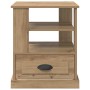 Armario de Noche con cajón Roble artisan 50 x 50 x 60 cm