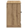 Vitrina Roble artesanal 100 x 35,5 x 60 cm Madera contrachapada