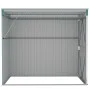 Cobertizo de jardín pared acero galvanizado verde 118x194x178cm de vidaXL, Cobertizos - Ref: Foro24-316221, Precio: 174,24 €,...
