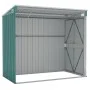 Cobertizo de jardín pared acero galvanizado verde 118x194x178cm de vidaXL, Cobertizos - Ref: Foro24-316221, Precio: 174,24 €,...