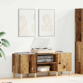 Mueble para discos de vinilo Madera Vieja 121 x 38 x 48 cm