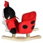 Schaukelnder Marienkäfer von vidaXL, Schaukelstühle und Babystühle - Ref: Foro24-80071, Preis: 96,78 €, Rabatt: %