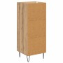 Vitrina Roble artisan 34 x 34.5 x 90 cm Madera contrachapada