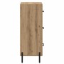 Vitrina Roble artisan 34 x 34.5 x 90 cm Madera contrachapada
