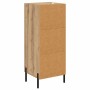 Vitrina Roble artisan 34 x 34.5 x 90 cm Madera contrachapada