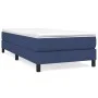Box spring bed with blue fabric mattress 90x190 cm by vidaXL, Beds and slatted bases - Ref: Foro24-3144043, Price: 286,36 €, ...