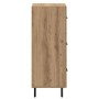 Vitrina Roble artisan 34 x 34.5 x 90 cm Madera contrachapada