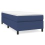 Cama box spring con colchón tela azul 90x190 cm de vidaXL, Camas y somieres - Ref: Foro24-3144389, Precio: 288,27 €, Descuent...