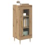Vitrina Roble artisan 34 x 34.5 x 90 cm Madera contrachapada