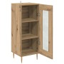 Vitrina Roble artisan 34 x 34.5 x 90 cm Madera contrachapada