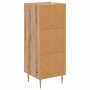 Vitrina Roble artisan 34 x 34.5 x 90 cm Madera contrachapada