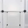 Modular wardrobe with 14 compartments white 37x146x180.5 cm by vidaXL, Wardrobes - Ref: Foro24-240500, Price: 89,50 €, Discou...
