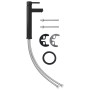 Lavabo con grifo y tapón pulsador cristal templado esmerilado de vidaXL, Lavabos - Ref: Foro24-3098445, Precio: 101,19 €, Des...