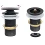 Sink with faucet and push-button frosted tempered glass stopper by vidaXL, Sinks - Ref: Foro24-3098445, Price: 93,38 €, Disco...