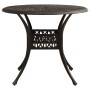 Bistrotisch und Stühle 3 Stück Aluminiumguss Bronzefarbe von vidaXL, Gartensets - Ref: Foro24-3070583, Preis: 474,76 €, Rabat...